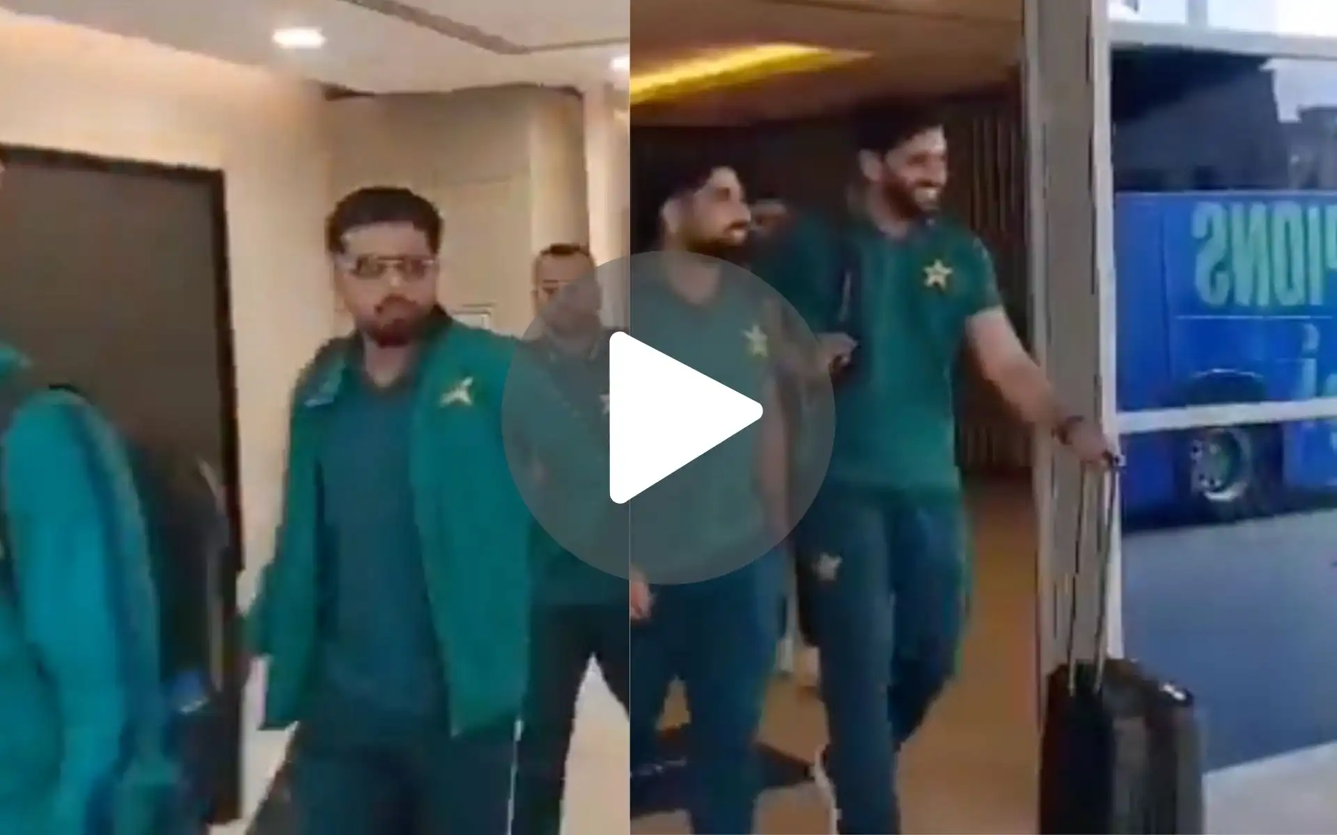 [Watch] Mohammad Rizwan's Pakistan Land In Dubai For Champions Trophy Clash vs India